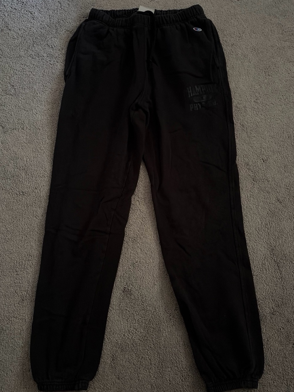 Champion Black Athletic Jogger Sweatpants